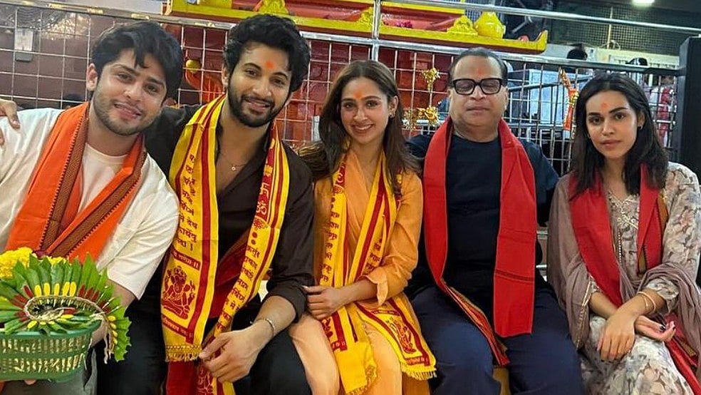 Instagram : 'Ishq Vishk Rebound' Cast at Siddhivinayak