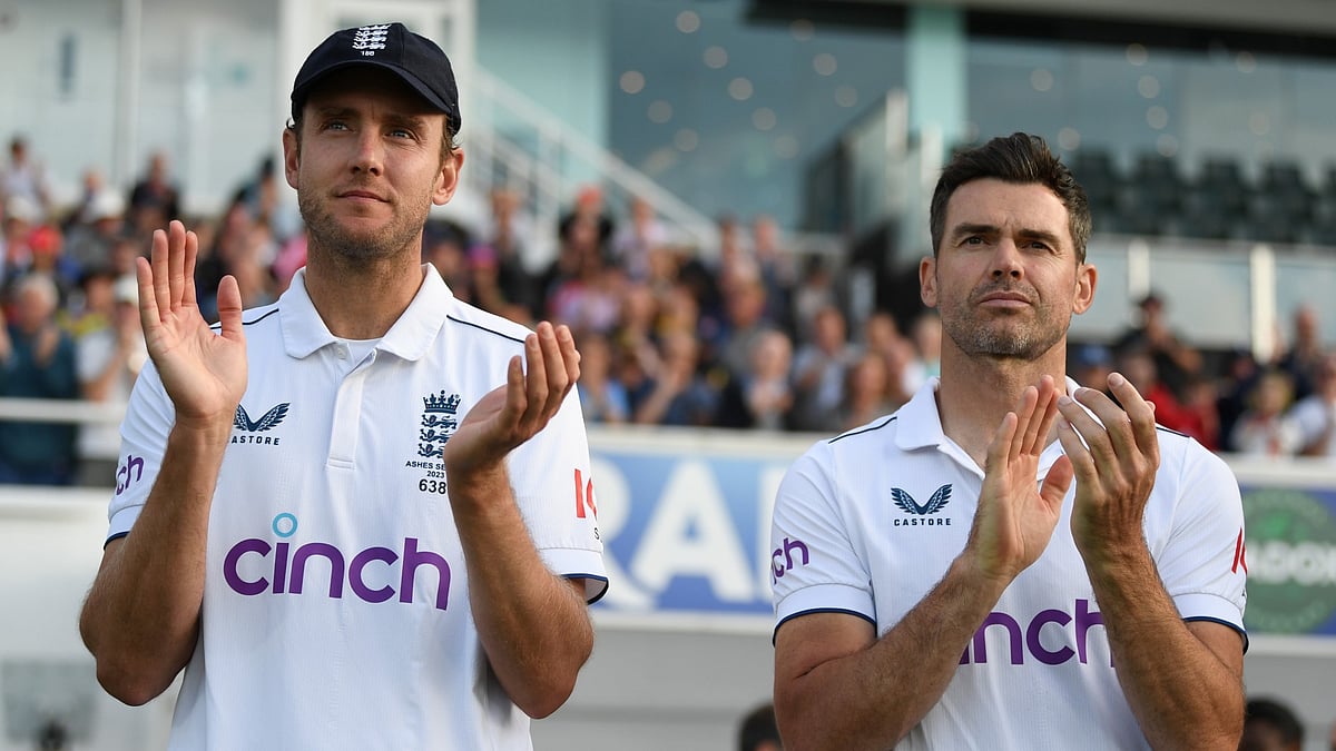 Stuart Broad and James Anderson