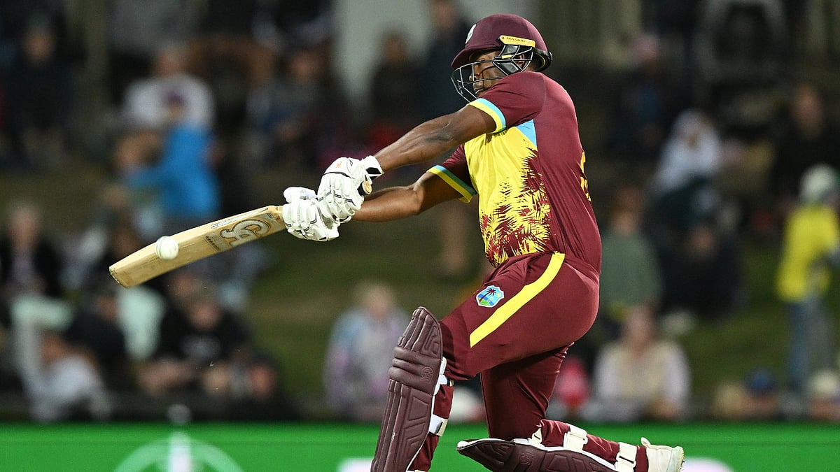 West Indies' Johnson Charles.