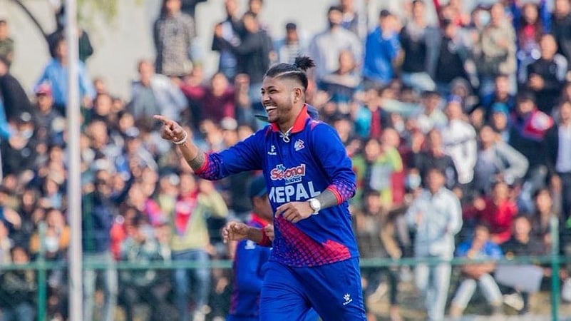 Sandeep Lamichhane file photo, Twitter X handle