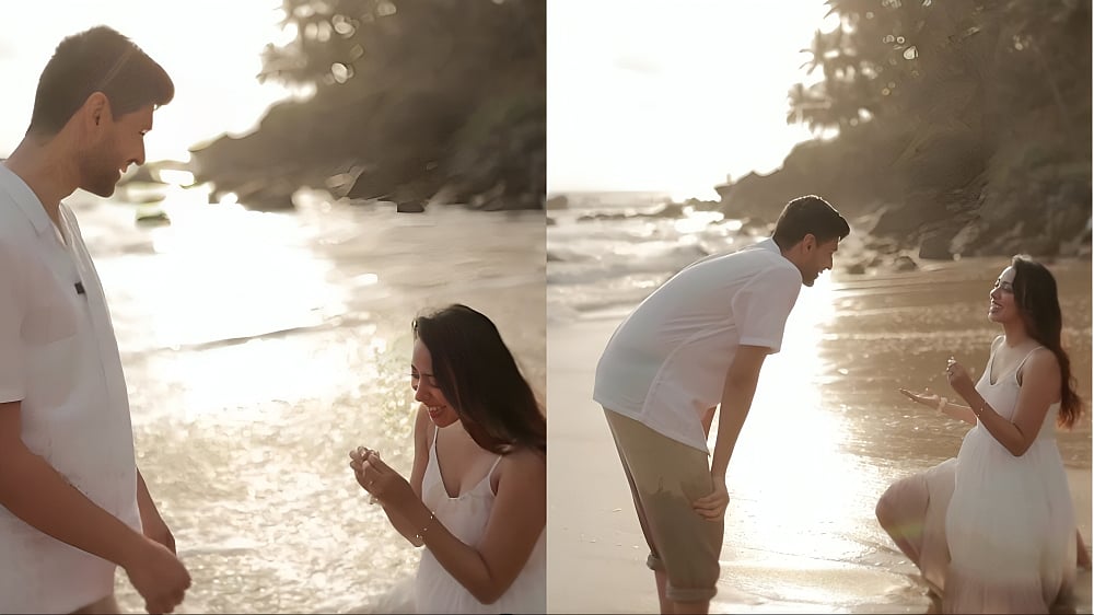 Instagram : Jheel Mehta with her boyfriend, Aditya Dube 