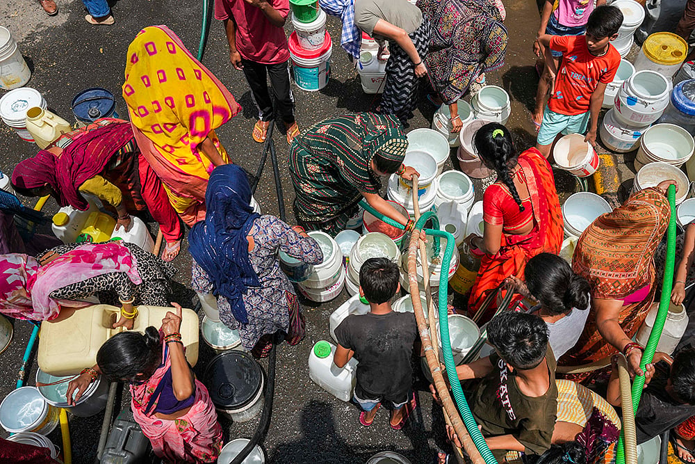 Delhi drinking water crisis photo_4