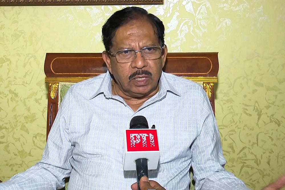 G. Parameshwara interacts with Media