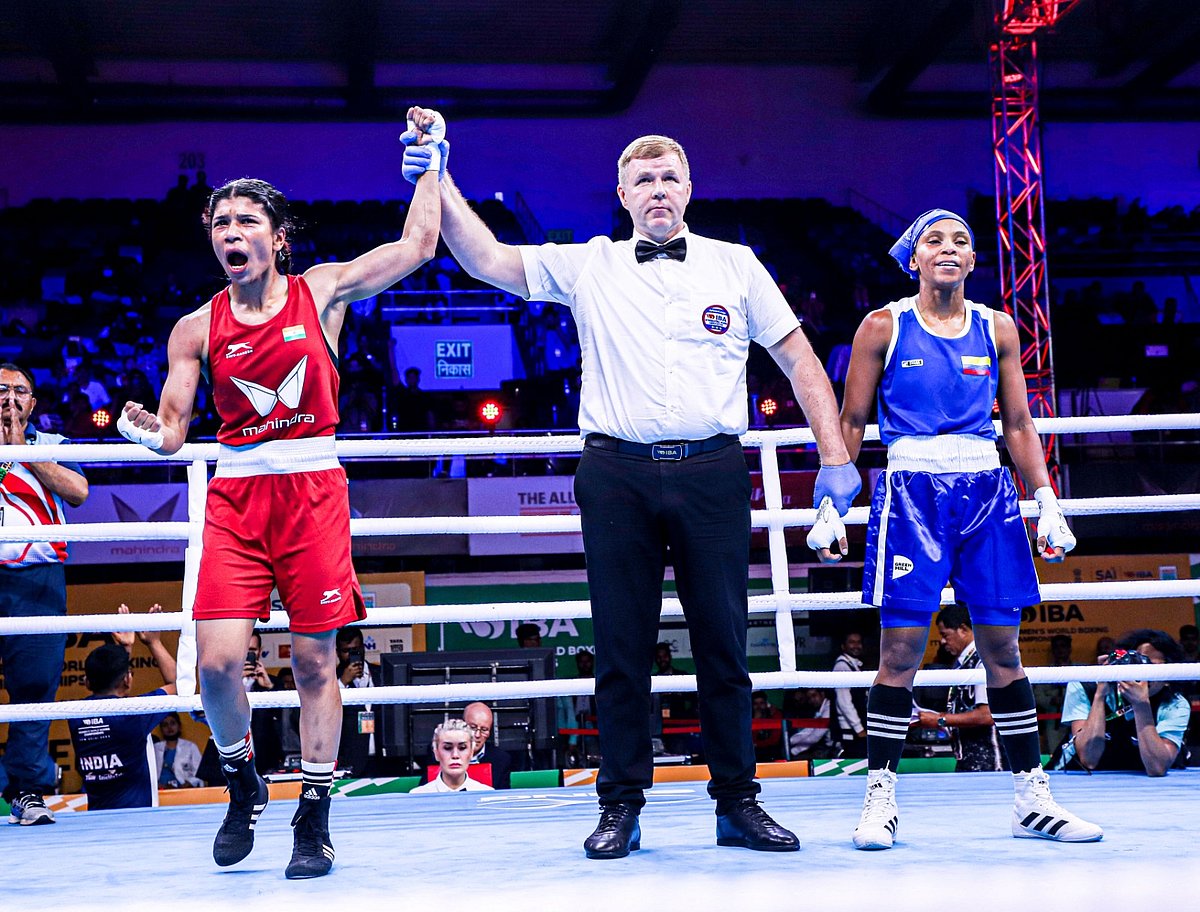 Nikhat Zareen file photo, Boxing Federation of India