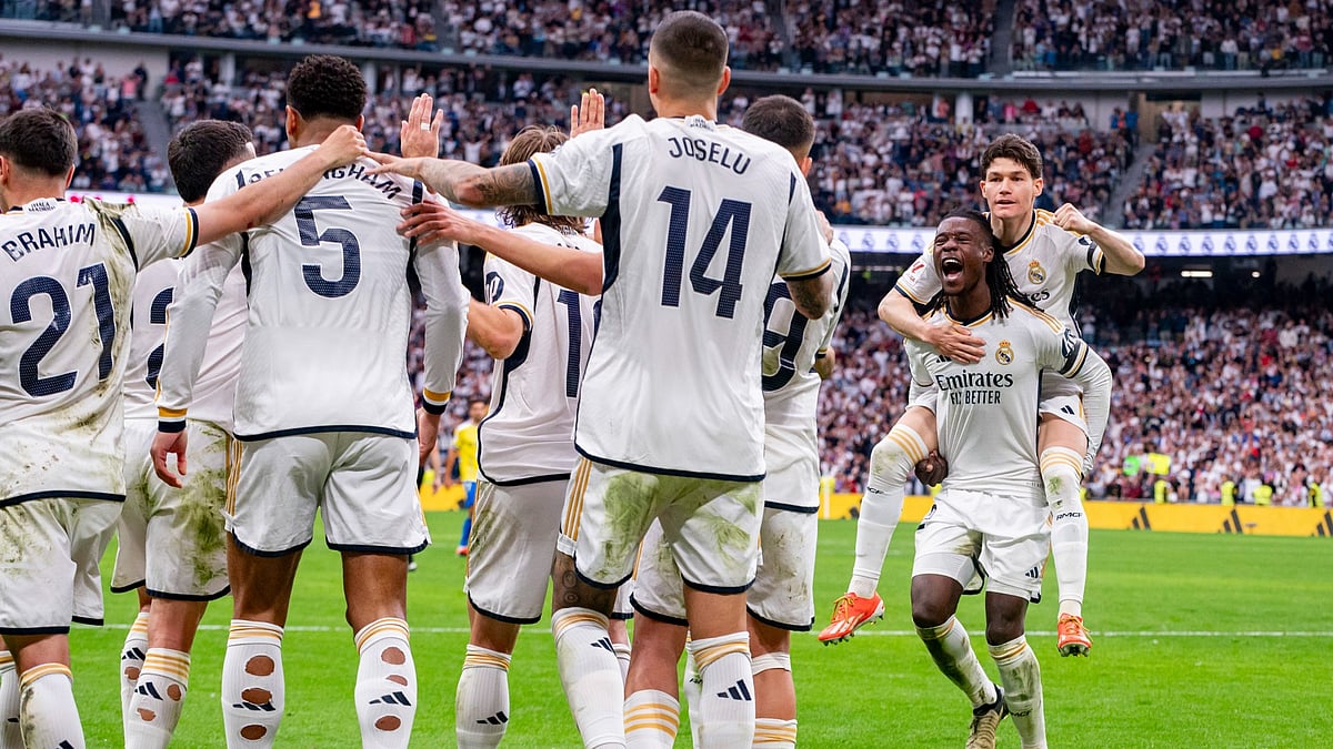Real Madrid have won the La Liga 2023-24 title. - null