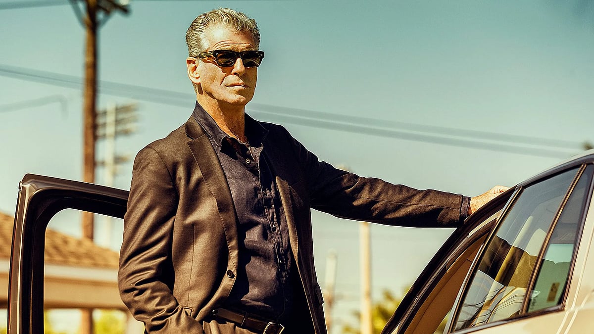 Instagram : Pierce Brosnan In A Still From ‘Fast Charlie’