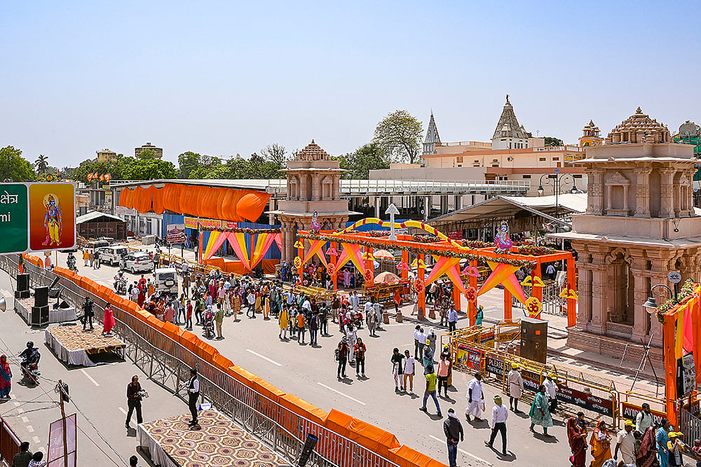 Ayodhya Roadshow preparations 
