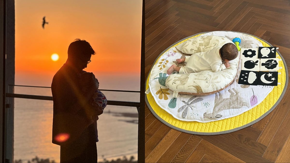 Instagram : Vikrant Massey with his son, Vardaan