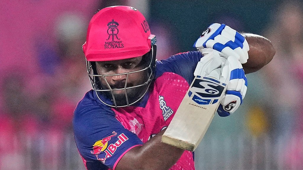 Sanju Samson, RR vs PBKS, IPL 2024, AP photo