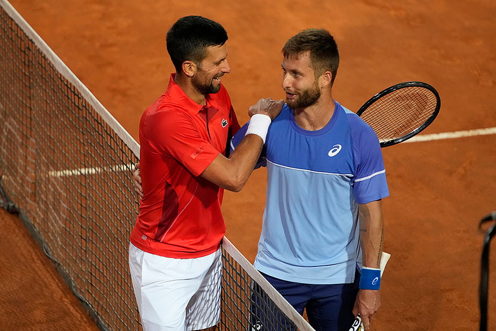 Italian Open Tennis Djokovic vs Moutet_photo_3