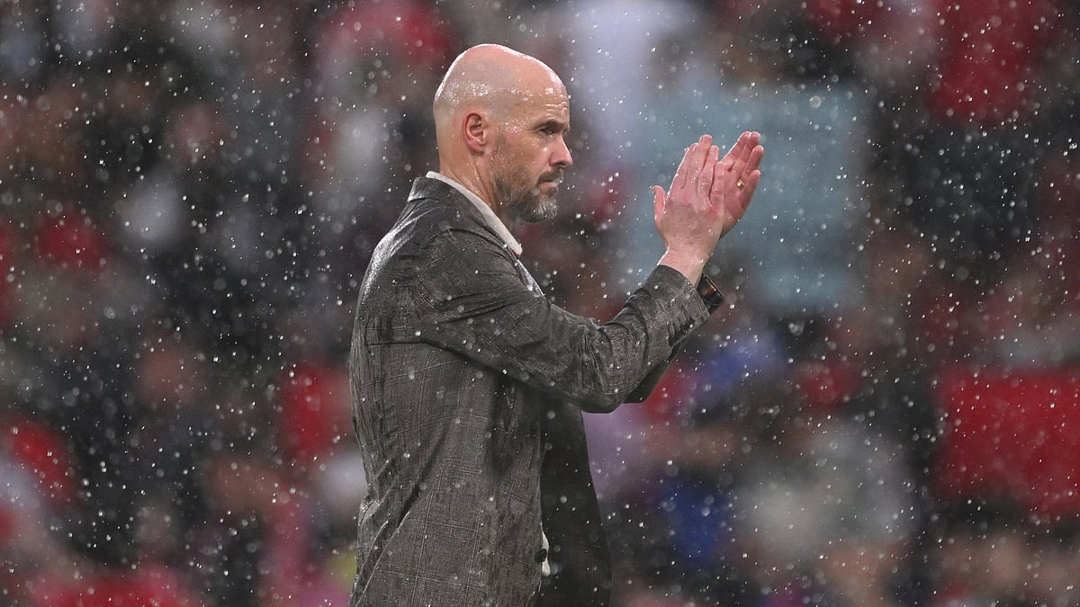 Manchester United manager Erik ten Hag. - null