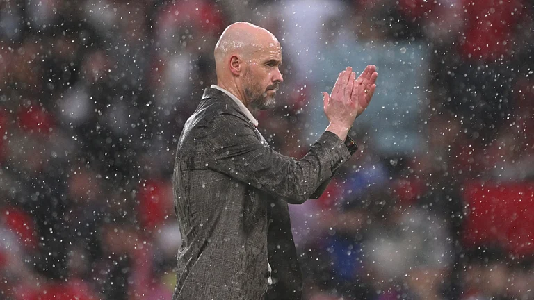 Manchester United manager Erik ten Hag. - null