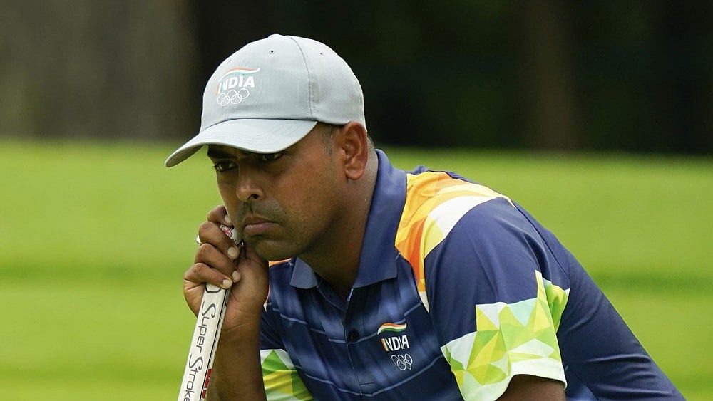 Indian Golfer Anirban Lahiri At Tokyo Olympics