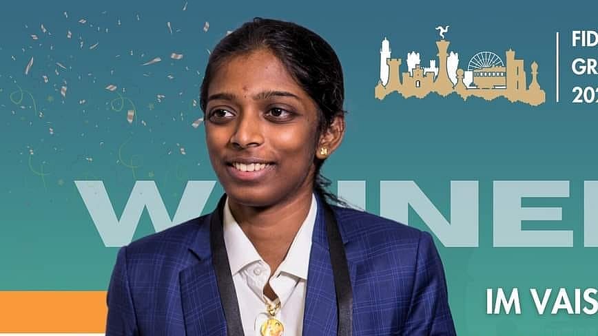 All India Chess Federation  : Grandmaster R Vaishali.