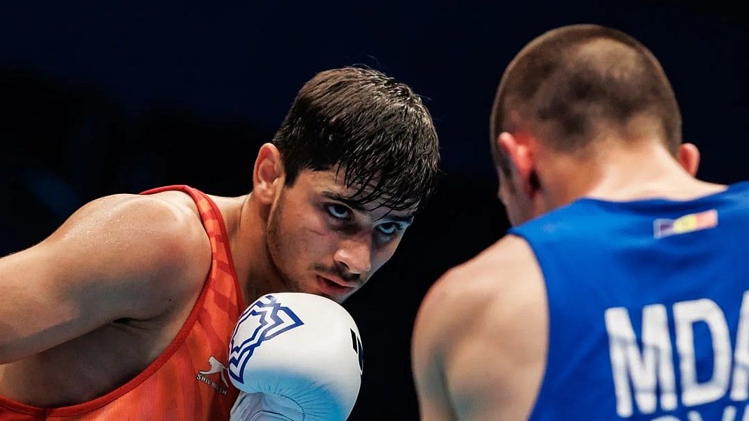 File photo of national champion Sachin Siwach. - BFI