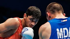 File photo of national champion Sachin Siwach. - BFI