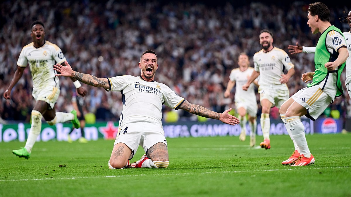 Real Madrid's Joselu.