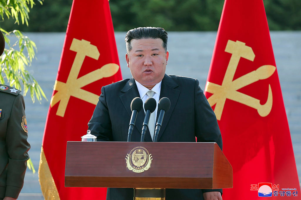 AP  : North Korea Vows 'Total Destruction' Of Enemies, Says US & South Korea 'Hell-Bent' On Starting Nuclear War