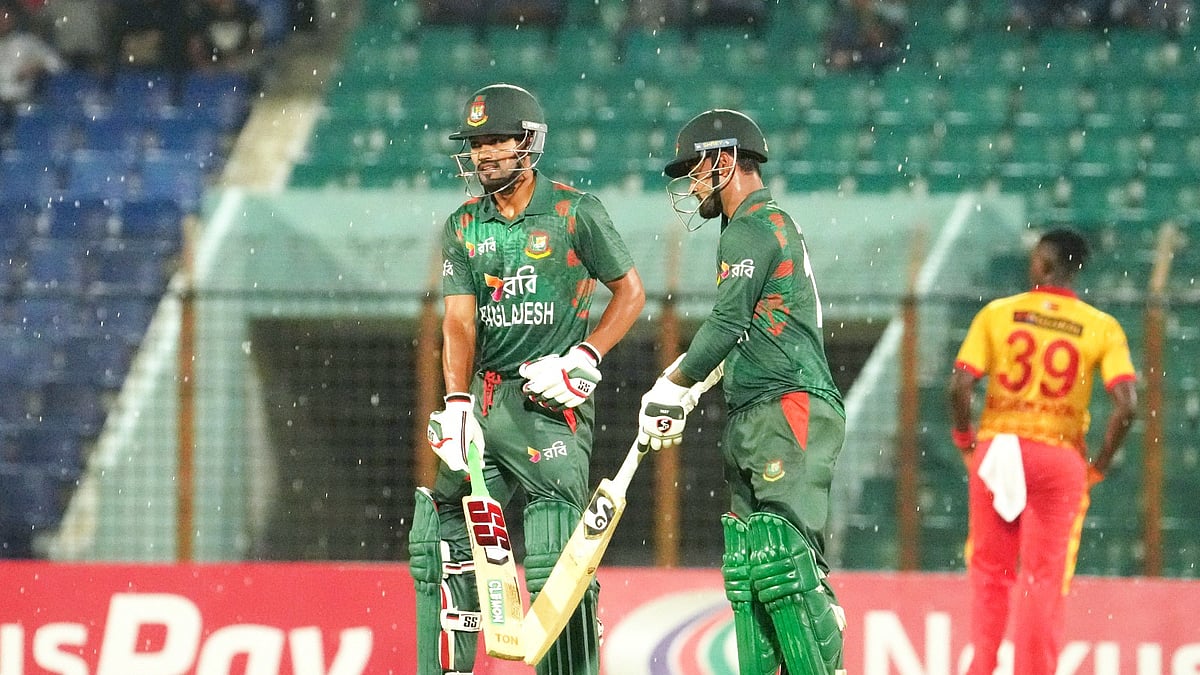 Photo: X/ @BCBtigers : Bangladesh won the second T20I match by six wickets against Zimbabwe.