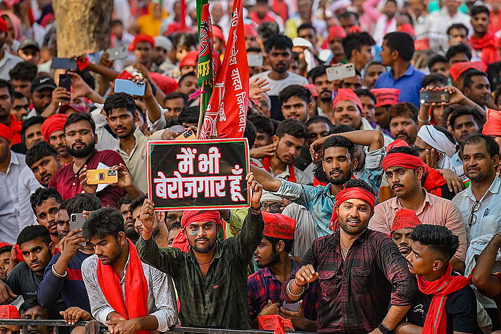 Samajwadi Party supporters