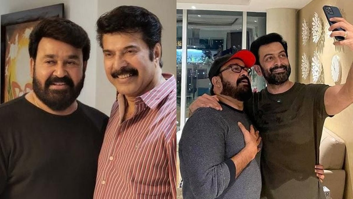 Instagram : Mammootty and Prithviraj Sukumaran wish Mohanlal on his birthday