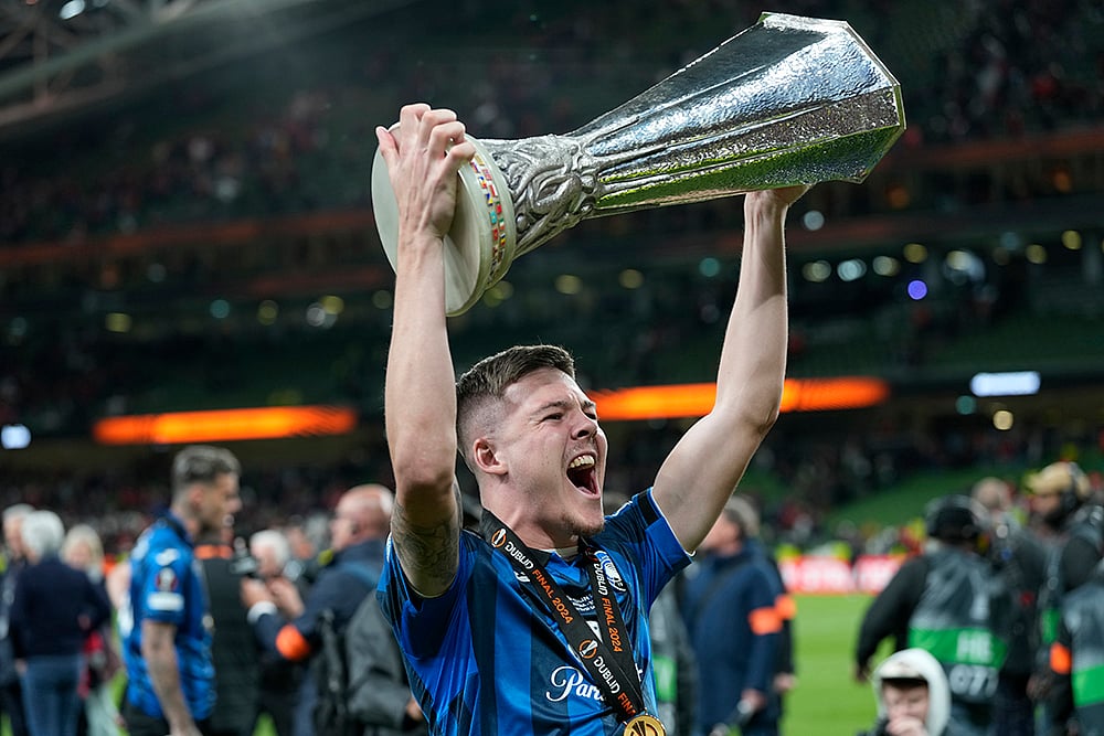 | Photo: AP/Frank Augstein : Europa League Final: Atalanta vs Bayer Leverkusen