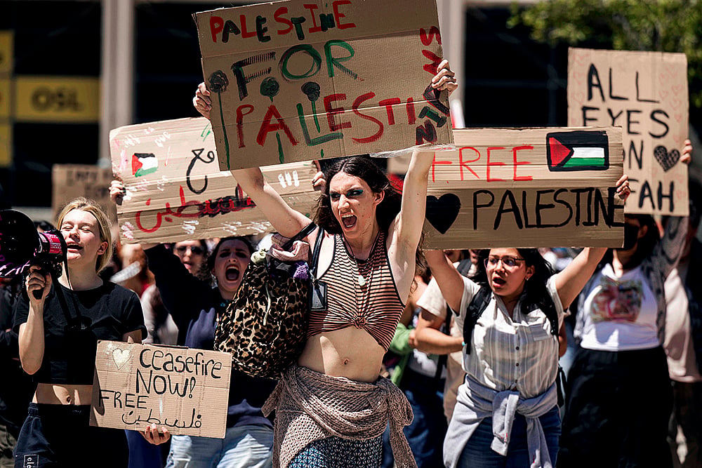 Israel Palestinians Campus Protests