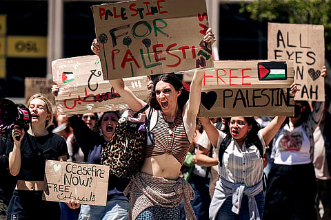Israel Palestinians Campus Protests
