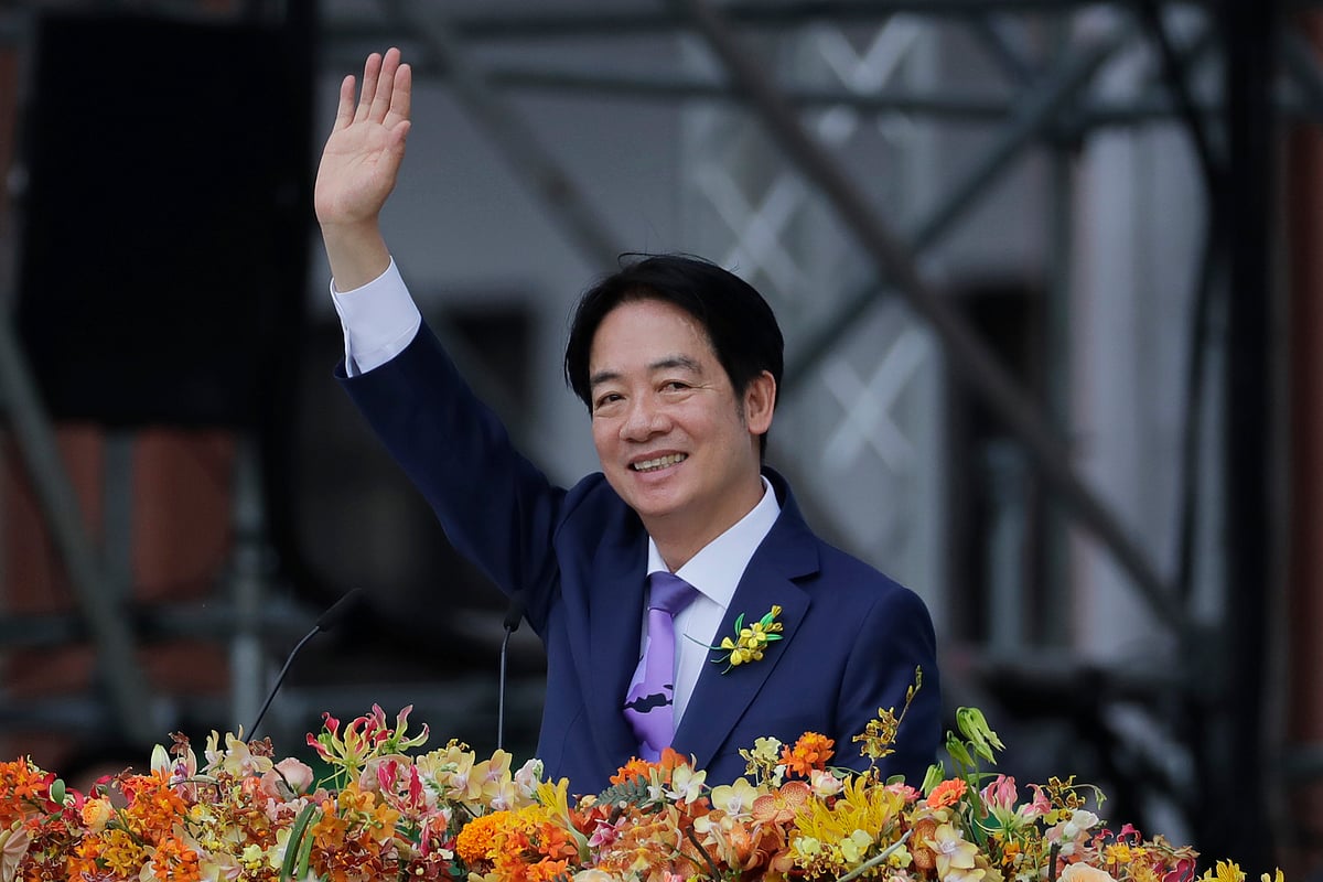 Taiwan's new President Lai Ching-te - AP