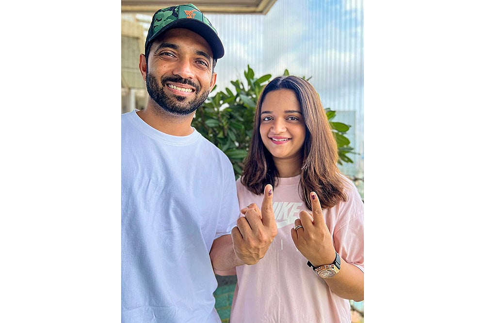 Cricketer Ajinkya Rahane