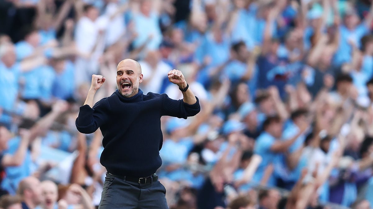 Manchester City manager Pep Guardiola. - null