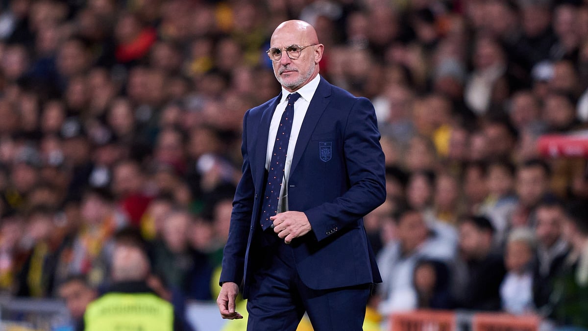 Spain manager Luis de la Fuente. - null