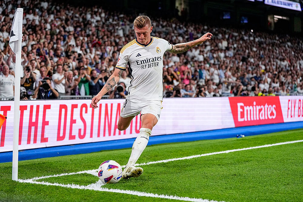 Real Madrids Toni Kroos