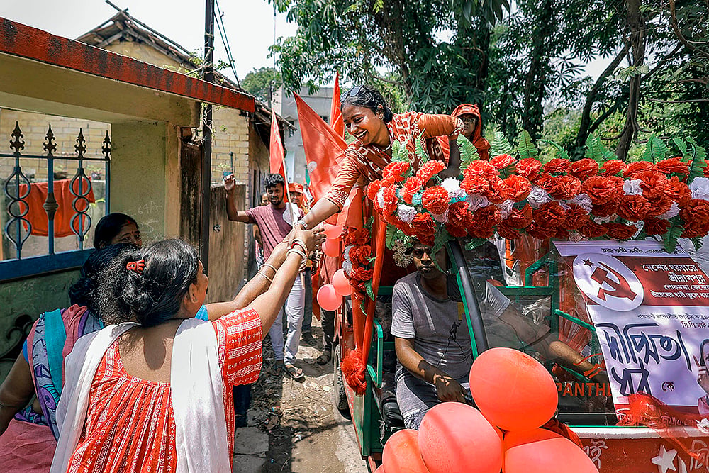 CPI(M) candidate Dipsita Dhar