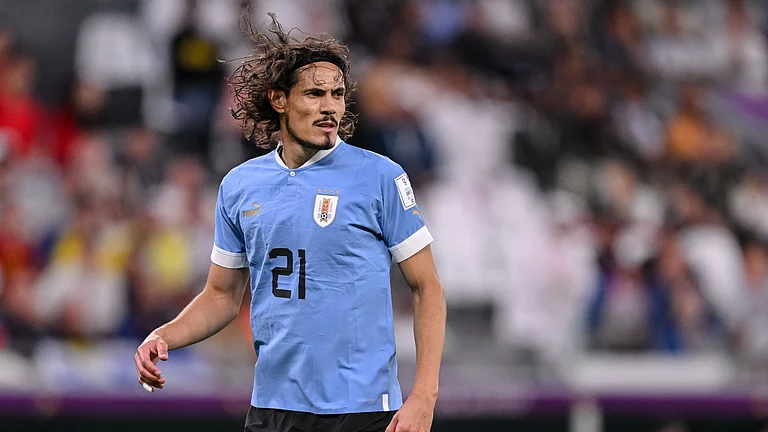 Uruguay's Edinson Cavani. - null