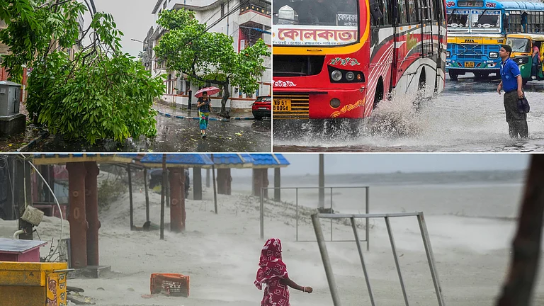 Cyclone Remal aftermath in West Bengal - PTI