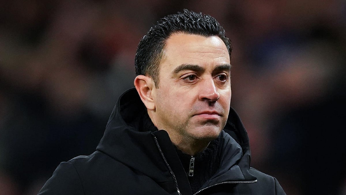 Barcelona head coach Xavi.