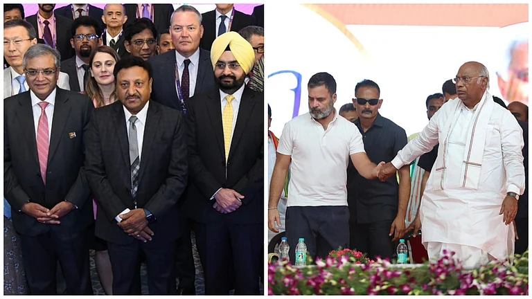 Congress president Mallikarjun Kharge had written a letter to INDIA bloc partners expressing doubts over poll turnout data released by the EC - X/@ECISVEEP | @kharge