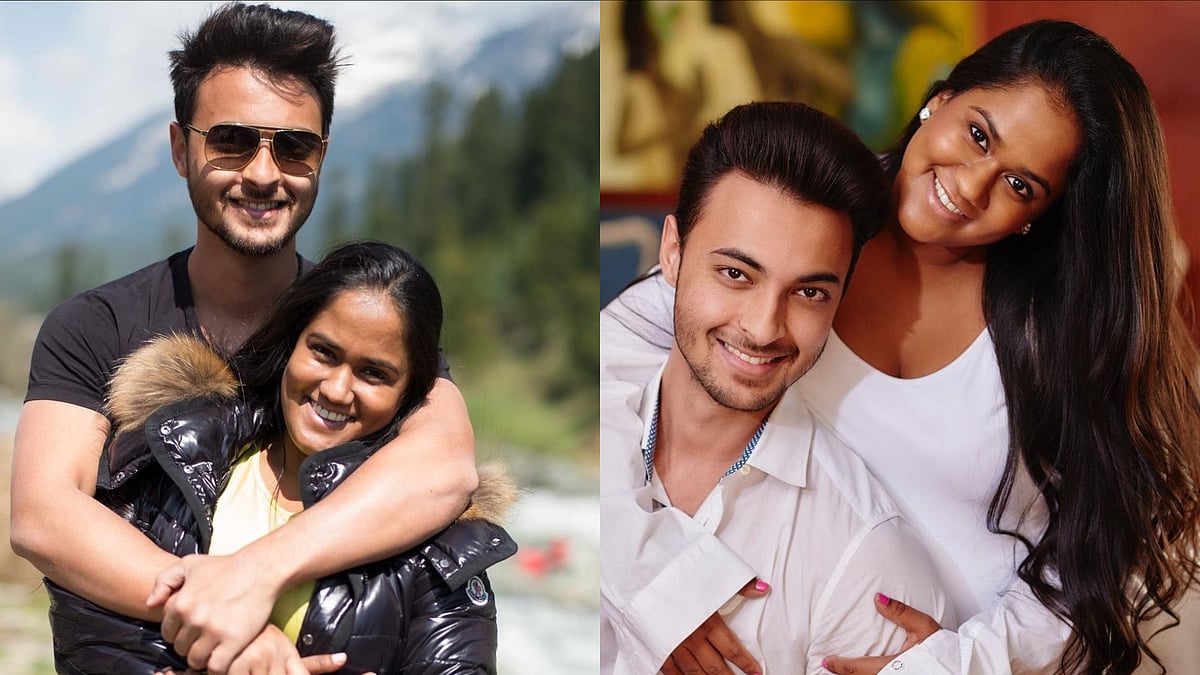 Instagram : Aayush Sharma and Arpita Khan Sharma