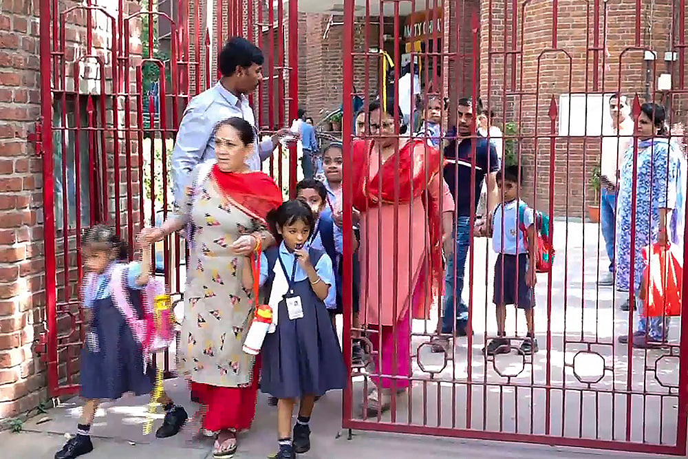 | Photo: PTI : Delhi Schools