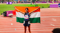 X/Narendra Modi : File photo of India's frontline steeplechase athlete Parul Chaudhary.