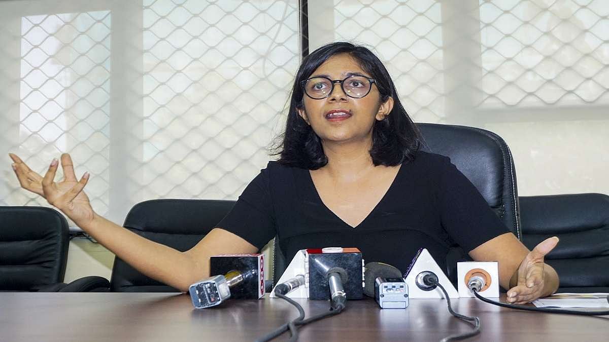 PTI : Aam Admi Party (AAP) MP Swati Maliwal |