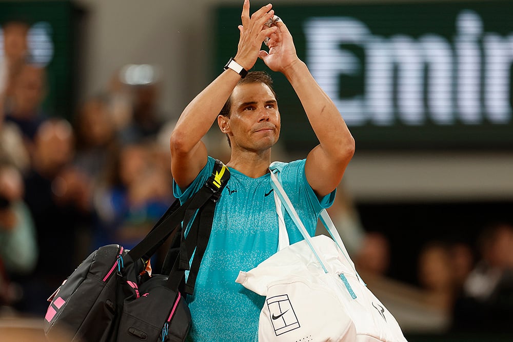 | Photo: AP/Jean-Francois Badias : French Open 2024, Day 2: Rafael Nadal