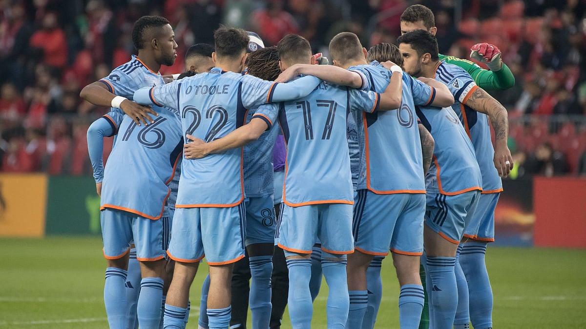NYCFC's recent character has delighted head coach Nick Cushing. - null