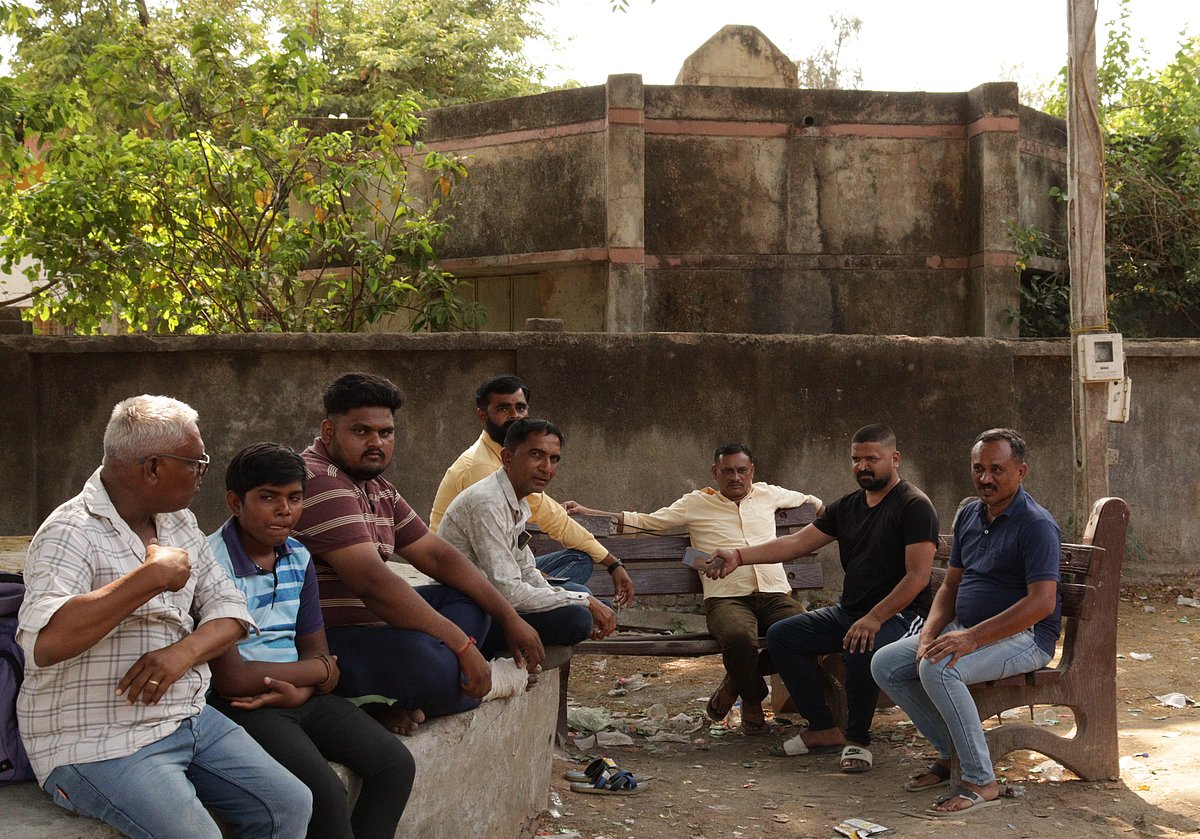 Members of Kshatriya community in Miyagam, Vadodara district  - Divya Tiwari