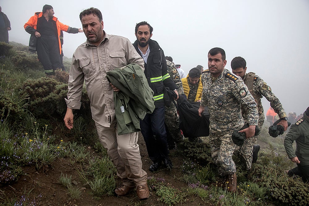 Iran helicopter crash_Photo_4