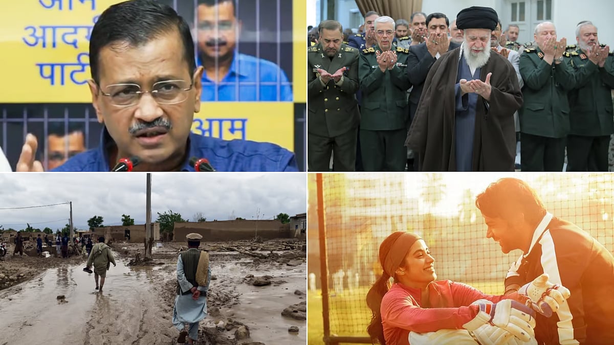 Outlook News Wrap, May 12: Kejriwal Promises 10 Poll Guarantees, Iran Issues Nuclear Bomb Warning To Isreal, Mr & Mrs Mahi Trailer Released And More