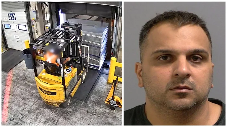 The stolen cargo contained 6600 bars of .9999 pure gold, weighing 400 kilograms, valued at over 20 million dollars and Canadian dollars 2.5 million worth in foreign currency.
- peelpolice