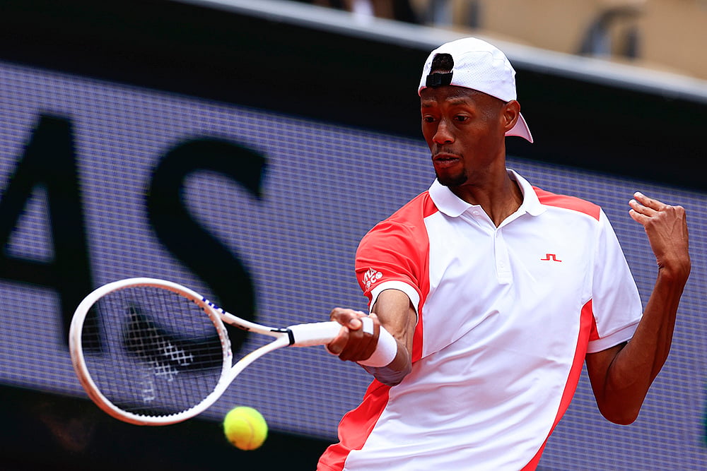 French Open Tennis, Day 2 Christopher Eubanks Photo_1