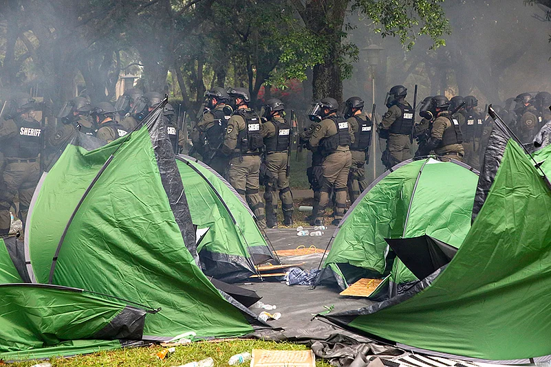Israel Palestinians Campus Protests